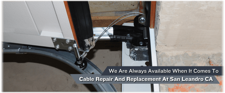 Garage Door Cable Replacement San Leandro CA